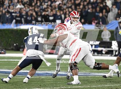 Thumbnail 3 in Mater Dei vs. St. John Bosco photogallery.