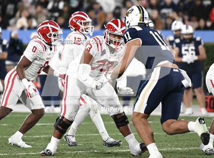 Thumbnail 2 in Mater Dei vs. St. John Bosco photogallery.