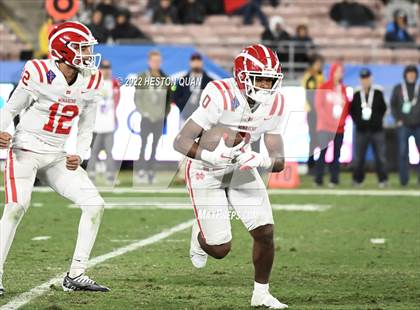 Thumbnail 2 in Mater Dei vs. St. John Bosco photogallery.