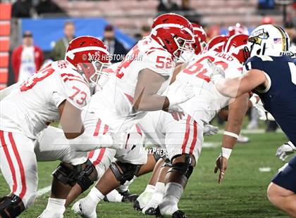 Thumbnail 1 in Mater Dei vs. St. John Bosco photogallery.