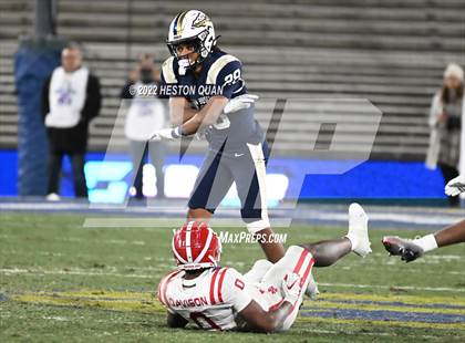 Thumbnail 2 in Mater Dei vs. St. John Bosco photogallery.