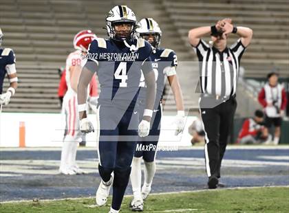 Thumbnail 2 in Mater Dei vs. St. John Bosco photogallery.
