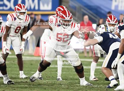 Thumbnail 3 in Mater Dei vs. St. John Bosco photogallery.