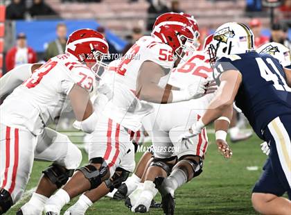 Thumbnail 2 in Mater Dei vs. St. John Bosco photogallery.