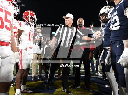 Thumbnail 1 in Mater Dei vs. St. John Bosco photogallery.