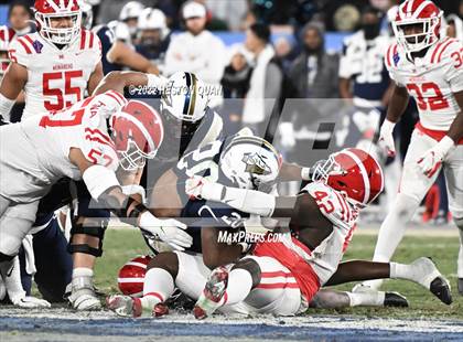 Thumbnail 3 in Mater Dei vs. St. John Bosco photogallery.