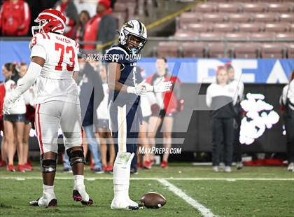 Thumbnail 2 in Mater Dei vs. St. John Bosco photogallery.