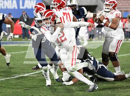Thumbnail 3 in Mater Dei vs. St. John Bosco photogallery.