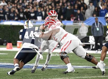 Thumbnail 2 in Mater Dei vs. St. John Bosco photogallery.