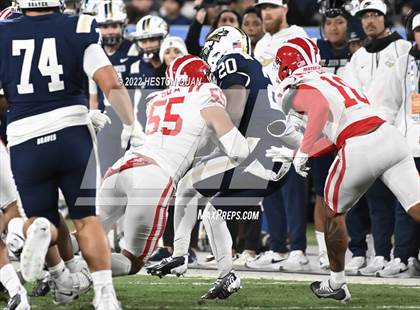 Thumbnail 2 in Mater Dei vs. St. John Bosco photogallery.