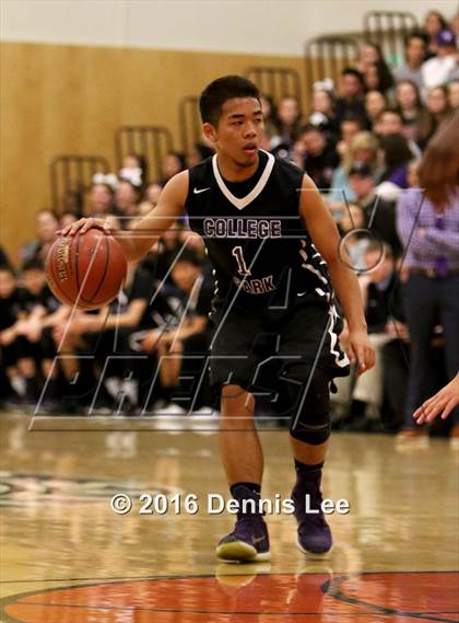 Thumbnail 3 in College Park @ De La Salle (CIF NCS D1 Playoffs) photogallery.