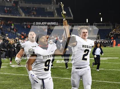 Thumbnail 3 in Archbishop Hoban vs. Washington (OHSAA D2 Final) photogallery.