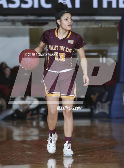 Thumbnail 3 in Ossining vs Christ the King (Crusaders Classic) photogallery.