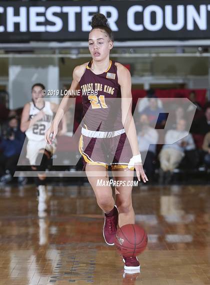 Thumbnail 1 in Ossining vs Christ the King (Crusaders Classic) photogallery.