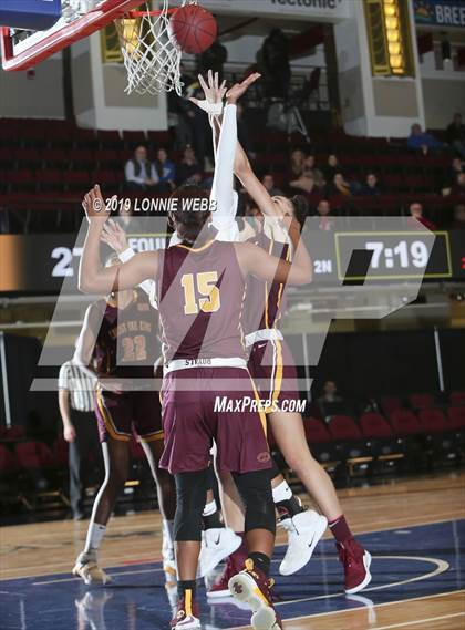 Thumbnail 3 in Ossining vs Christ the King (Crusaders Classic) photogallery.
