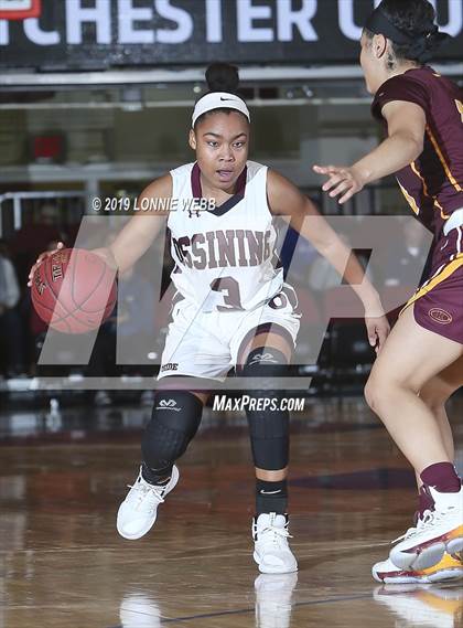 Thumbnail 1 in Ossining vs Christ the King (Crusaders Classic) photogallery.