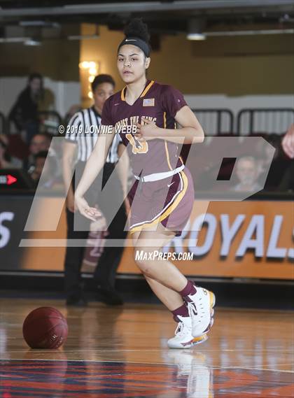 Thumbnail 3 in Ossining vs Christ the King (Crusaders Classic) photogallery.
