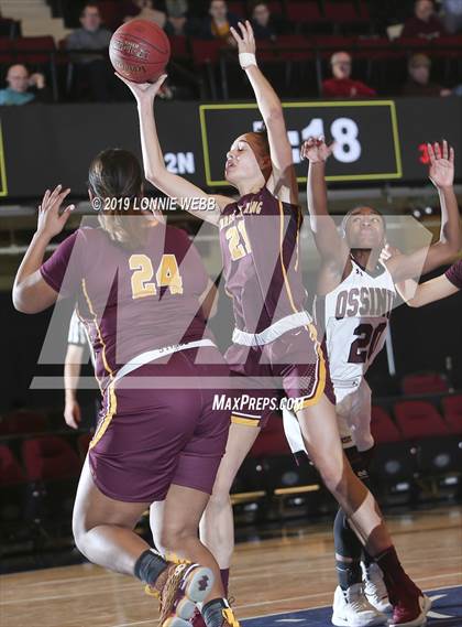 Thumbnail 1 in Ossining vs Christ the King (Crusaders Classic) photogallery.
