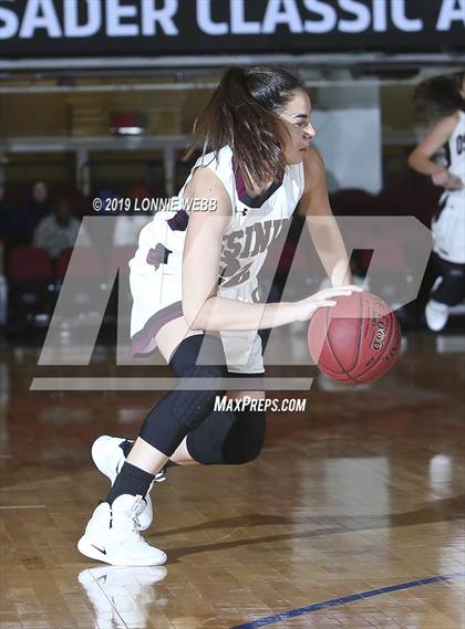 Thumbnail 2 in Ossining vs Christ the King (Crusaders Classic) photogallery.