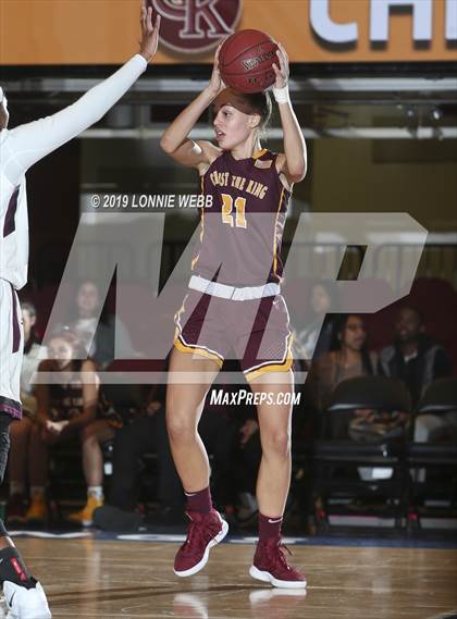 Thumbnail 1 in Ossining vs Christ the King (Crusaders Classic) photogallery.