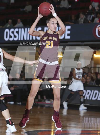 Thumbnail 3 in Ossining vs Christ the King (Crusaders Classic) photogallery.