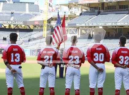 Thumbnail 2 in Perfect Game All-American Classic (East vs. West) photogallery.