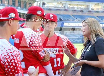 Thumbnail 2 in Perfect Game All-American Classic (East vs. West) photogallery.