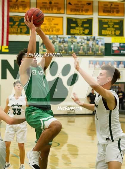 Thumbnail 1 in Mountain Ridge vs St Mary's (Horizon Holiday Hoops Tournament) photogallery.