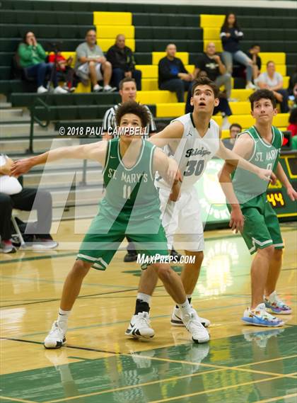 Thumbnail 2 in Mountain Ridge vs St Mary's (Horizon Holiday Hoops Tournament) photogallery.