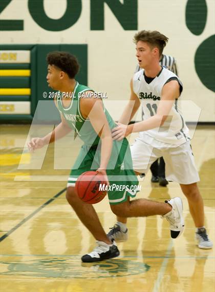 Thumbnail 2 in Mountain Ridge vs St Mary's (Horizon Holiday Hoops Tournament) photogallery.