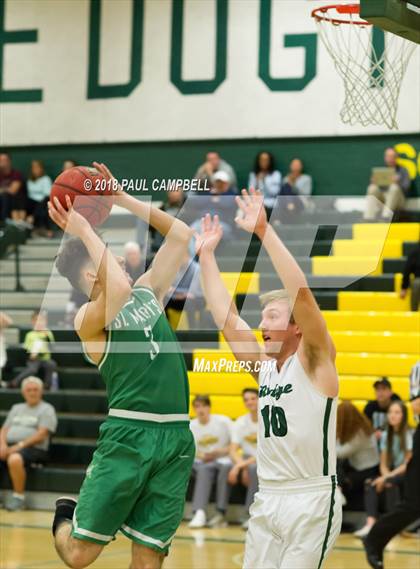 Thumbnail 2 in Mountain Ridge vs St Mary's (Horizon Holiday Hoops Tournament) photogallery.