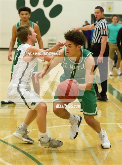 Thumbnail 1 in Mountain Ridge vs St Mary's (Horizon Holiday Hoops Tournament) photogallery.