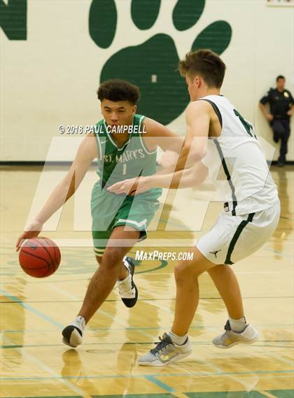 Thumbnail 3 in Mountain Ridge vs St Mary's (Horizon Holiday Hoops Tournament) photogallery.