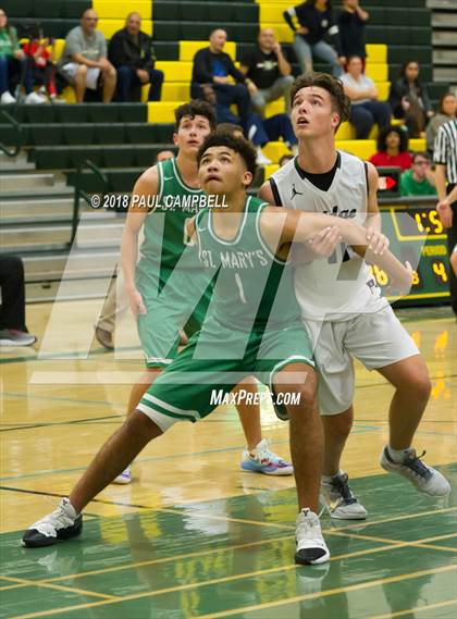Thumbnail 2 in Mountain Ridge vs St Mary's (Horizon Holiday Hoops Tournament) photogallery.