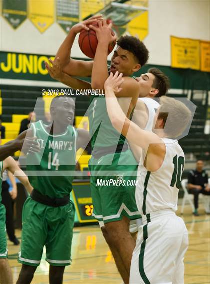 Thumbnail 3 in Mountain Ridge vs St Mary's (Horizon Holiday Hoops Tournament) photogallery.