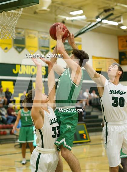 Thumbnail 3 in Mountain Ridge vs St Mary's (Horizon Holiday Hoops Tournament) photogallery.
