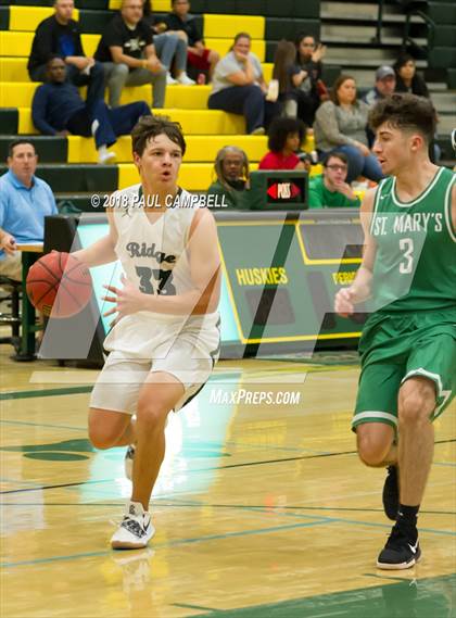 Thumbnail 1 in Mountain Ridge vs St Mary's (Horizon Holiday Hoops Tournament) photogallery.