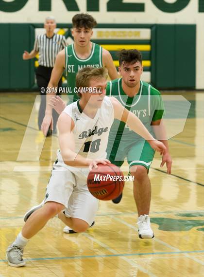 Thumbnail 1 in Mountain Ridge vs St Mary's (Horizon Holiday Hoops Tournament) photogallery.