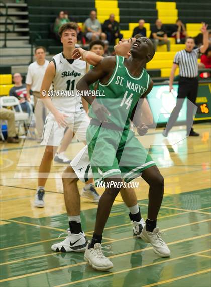 Thumbnail 2 in Mountain Ridge vs St Mary's (Horizon Holiday Hoops Tournament) photogallery.
