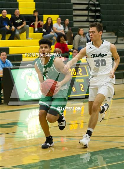Thumbnail 1 in Mountain Ridge vs St Mary's (Horizon Holiday Hoops Tournament) photogallery.