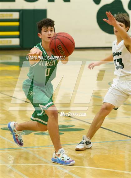 Thumbnail 3 in Mountain Ridge vs St Mary's (Horizon Holiday Hoops Tournament) photogallery.