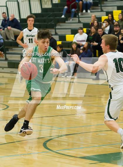 Thumbnail 1 in Mountain Ridge vs St Mary's (Horizon Holiday Hoops Tournament) photogallery.