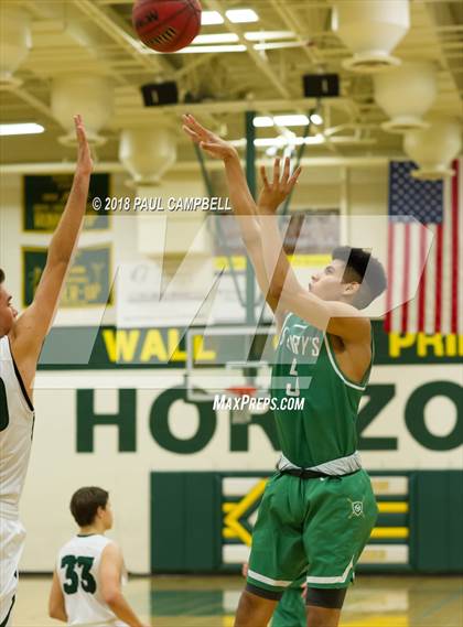 Thumbnail 2 in Mountain Ridge vs St Mary's (Horizon Holiday Hoops Tournament) photogallery.