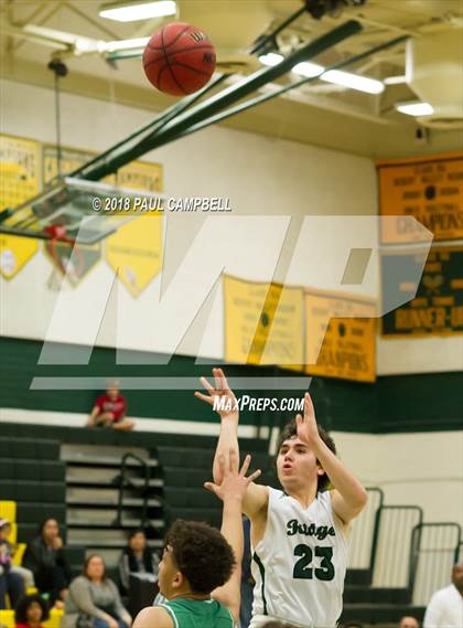 Thumbnail 2 in Mountain Ridge vs St Mary's (Horizon Holiday Hoops Tournament) photogallery.