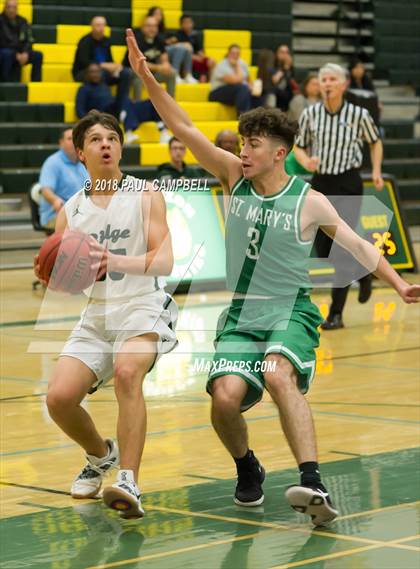 Thumbnail 2 in Mountain Ridge vs St Mary's (Horizon Holiday Hoops Tournament) photogallery.