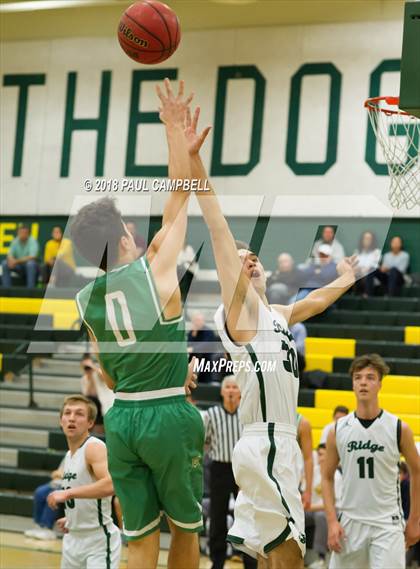 Thumbnail 2 in Mountain Ridge vs St Mary's (Horizon Holiday Hoops Tournament) photogallery.