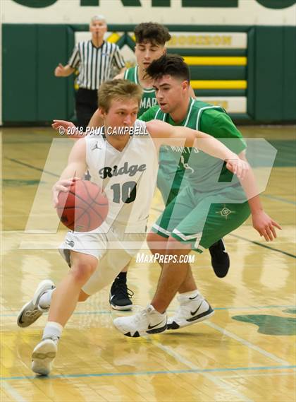 Thumbnail 3 in Mountain Ridge vs St Mary's (Horizon Holiday Hoops Tournament) photogallery.