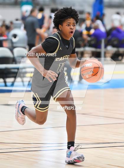 Thumbnail 2 in Estrella Foothills vs. Casteel - Section 7 Basketball Tournament photogallery.
