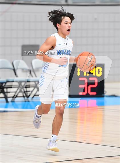 Thumbnail 3 in Estrella Foothills vs. Casteel - Section 7 Basketball Tournament photogallery.