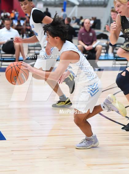 Thumbnail 3 in Estrella Foothills vs. Casteel - Section 7 Basketball Tournament photogallery.